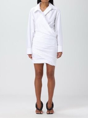 Alexander Wang
DECONSTRUCTED WHITE DRESS IN COTTON SHIRTING 6
